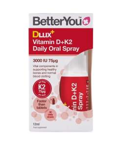 BetterYou - DLux+ Vitamin D+K2 Daily Oral Spray 12 ml.