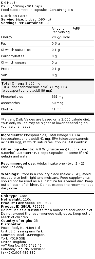 590mg - 30 Licaps