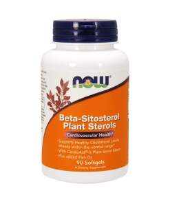 NOW Foods - Beta-Sitosterol Plant Sterols - 90 softgels