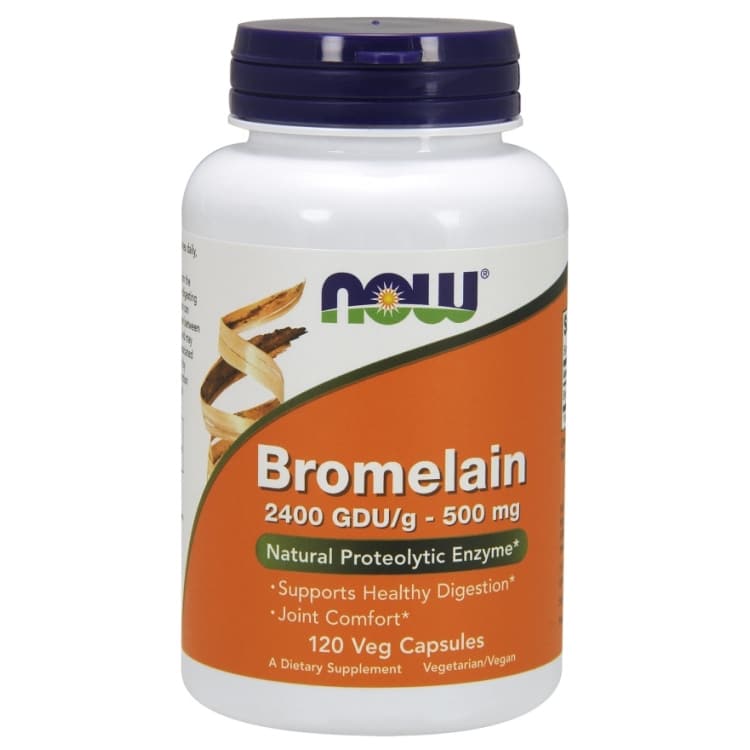 NOW Foods - Bromelain 500mg - 120 vcaps