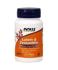 NOW Foods - Lutein & Zeaxanthin 60 softgels