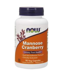NOW Foods - Mannose Cranberry 90 vcaps