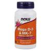 NOW Foods - Mega D-3 & MK-7 60 vcaps