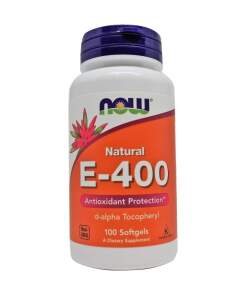 NOW Foods - Vitamin E-400 Natural - 100 softgels
