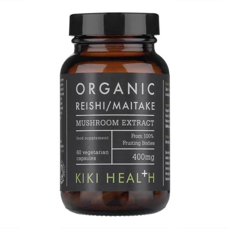 Reishi & Maitake Mushroom Extract Organic - 60 vcaps