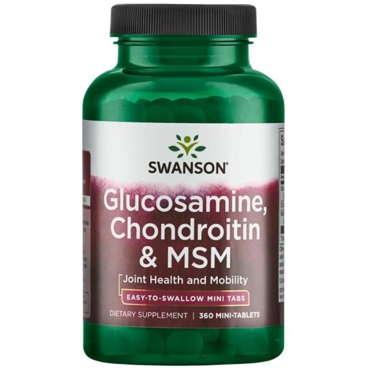 Swanson - Glucosamine 750mg - 360 mini-tabs