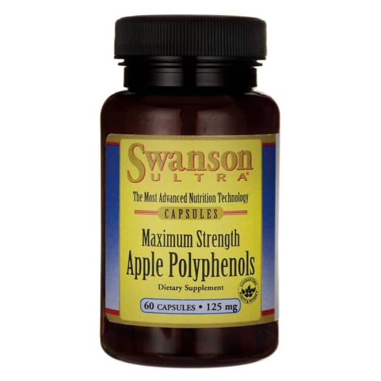 Swanson - Maximum Strength Apple Polyphenols 60 caps