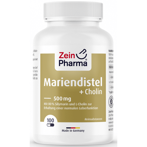 Zein Pharma - Milk Thistle + Cholin