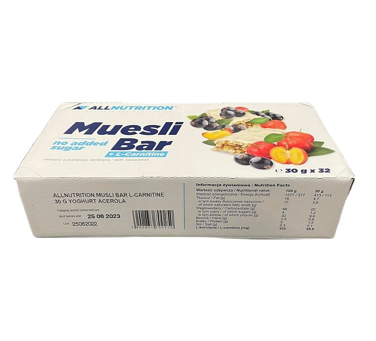 Muesli Bar + L-Carnitine
