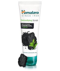 Detoxifying Scrub with Activated Charcoal & Green Tea - 75 ml.
