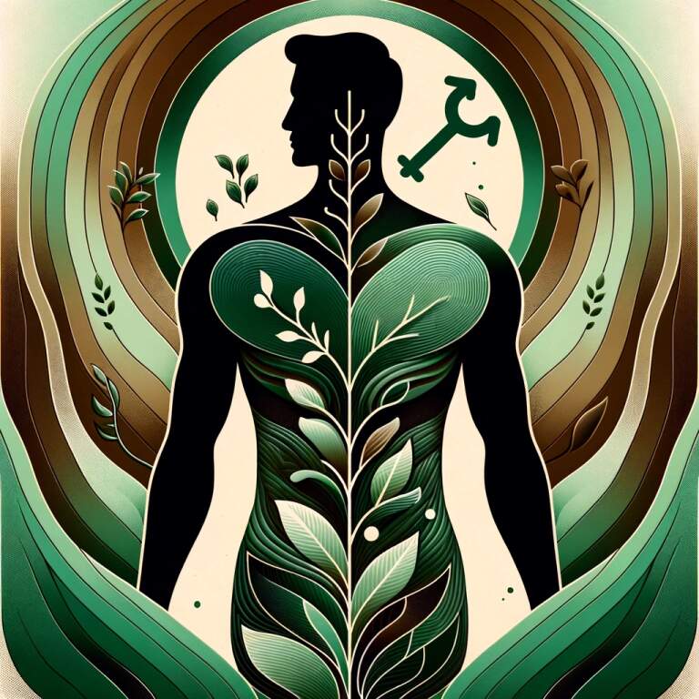 Suport natural pentru bărbați