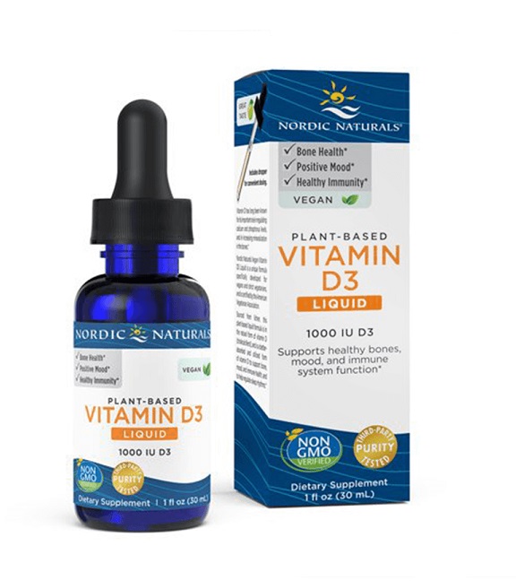Plant-Based Vitamin D3 Liquid