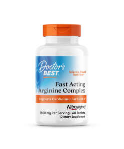 Doctor's Best - Hurtigvirkende Arginin Complex med Nitrosigine
