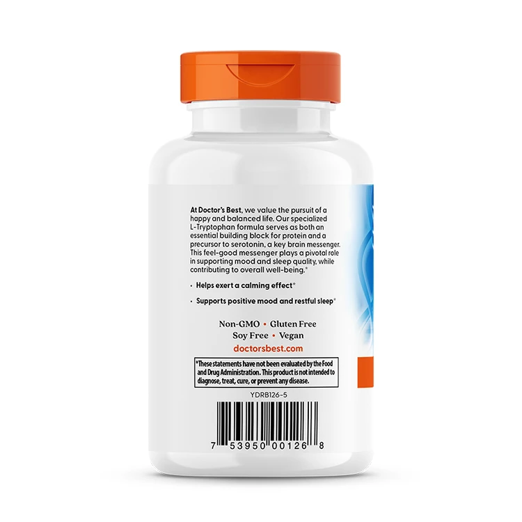 L-Tryptophan - 500 mg · 90 capsule - imagine 3