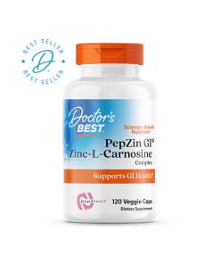 Doctor's Best - PepZin GI - 120 kapsler