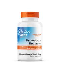 Doctor's Best - Proteolytiske Enzymer - 90 kapsler