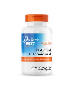 Doctor's Best - Stabiliseret R-Lipoic Acid med BioForbedret Na-RALA