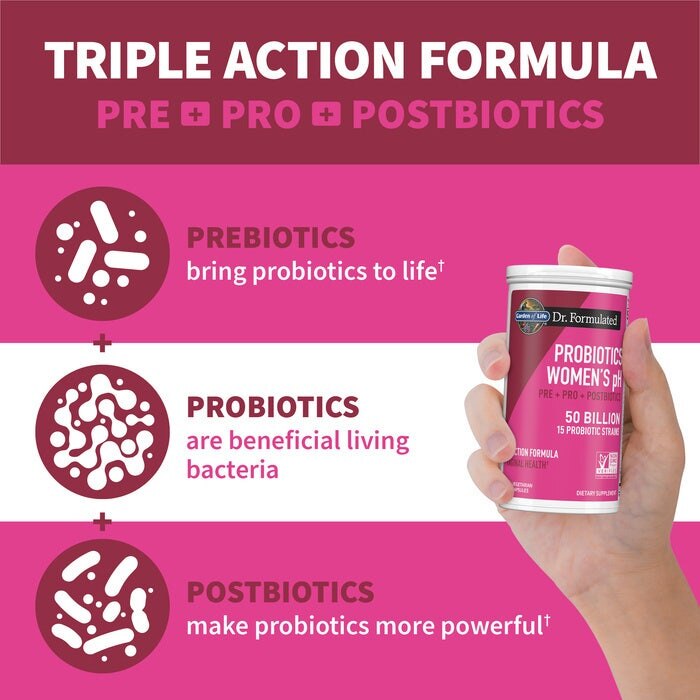 Dr. Formulated Probiotics Women's pH - 30 vcaps - imagine 5