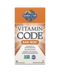 Have af Livet - Vitamin Code Rå Jern - 30 veganske kapsler