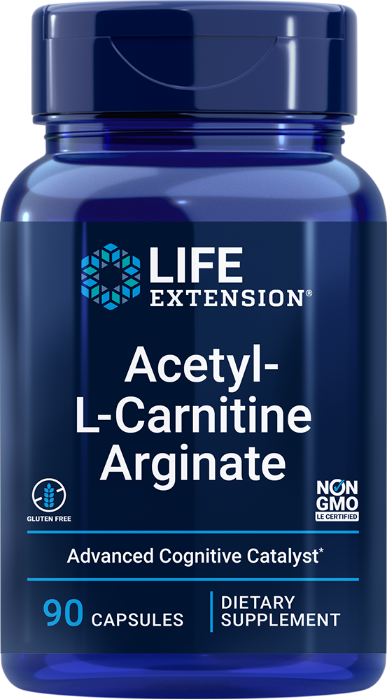 Life Extension - Acetyl-L-Carnitin Arginat - 90 kapsler