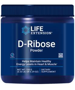 Life Extension - D-Ribose Pulver - 150g
