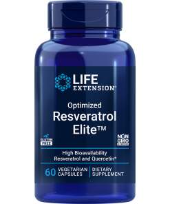 Life Extension - Optimeret Resveratrol Elite - 60 kapsler