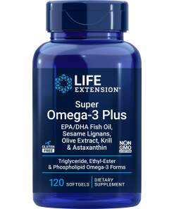 Life Extension - Super Omega-3 Plus - 120 bløde kapsler