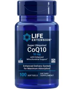 Life Extension - Super Ubiquinol CoQ10 med forbedret mitochondrisk støtte
