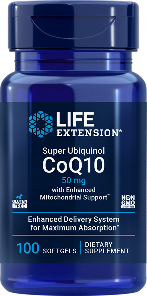 Life Extension - Super Ubiquinol CoQ10 med forbedret mitochondrisk støtte