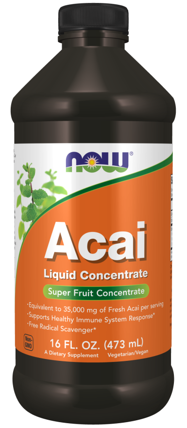 NOW Foods - Acai Flydende Koncentrat - 473 ml