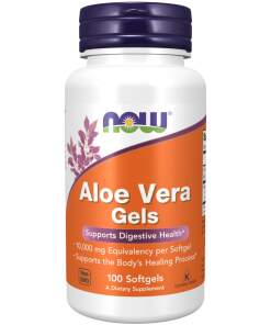 NOW Foods - Aloe Vera Gels - 250 bløde kapsler