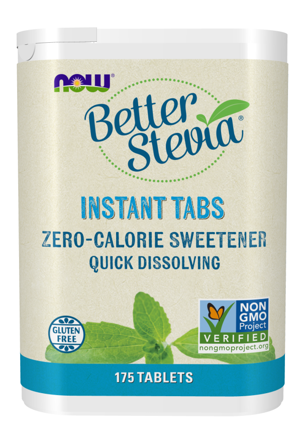NOW Foods - Bedre Stevia Instant Tabs - 175 tabs
