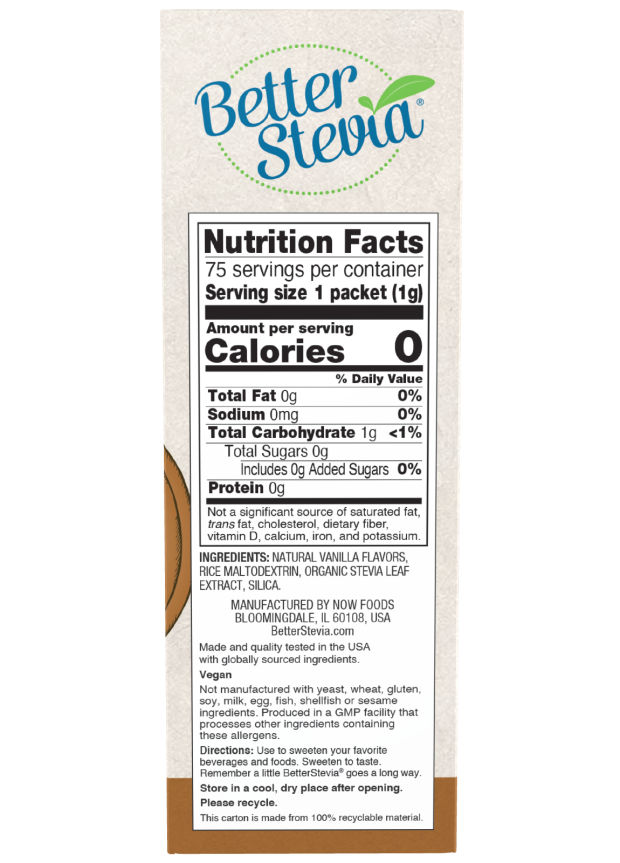 Fransk Vanilje - 75 pakker