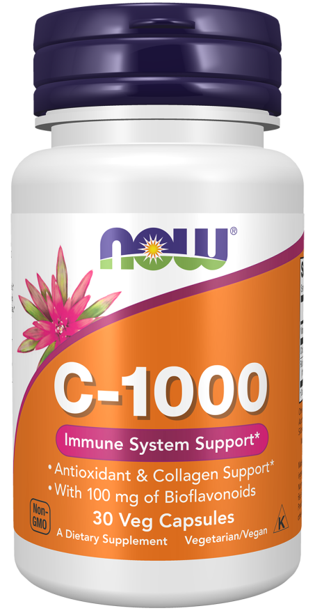 NOW Foods - C-1000 - 30 kapsler