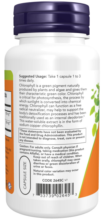 Clorofilă - 100 mg - imagine 3