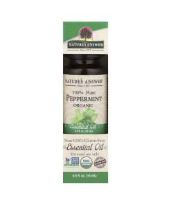 Nature's Answer - 100% Pure Peppermint Essential Oil - 15 ml.