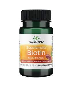 SWANSON Biotin 60 sugetabletter