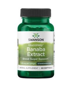 SWANSON GlucoHelp 60 kapsler