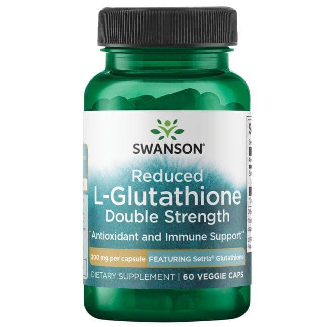 SWANSON L-Glutation 200mg 60 veganske kapsler
