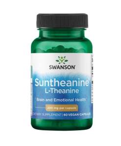 SWANSON L-Teanin 200mg 60vcaps