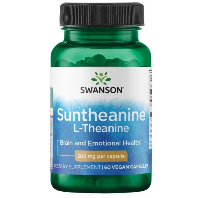 SWANSON L-Teanin 200mg 60vcaps
