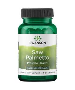 SWANSON Saw Palmetto-ekstrakt 320 mg 60 kapsler