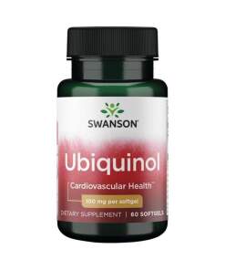 SWANSON Ubiquinol 100mg 60 kapsler