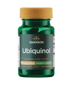 SWANSON Ubiquinol 200mg 30 kapsler