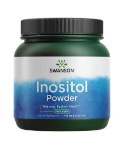 Swanson - Inositol Pulver - 100% rent - 227g