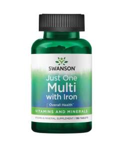 Swanson - Multi med Jern - Århundredes Formel - 130 tabletter