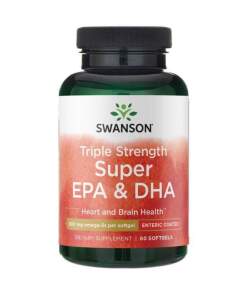 Swanson - Triple Styrke Super EPA & DHA