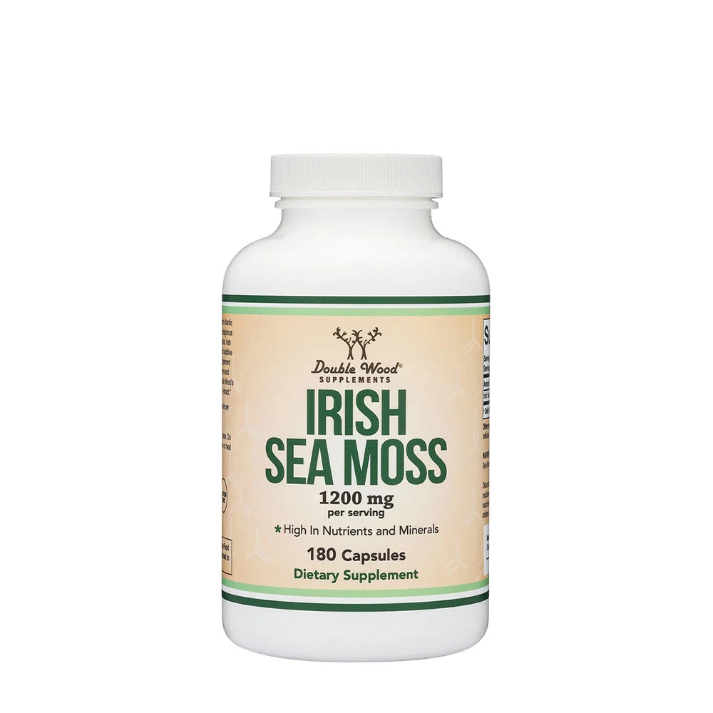 Double Wood Supplements Irish Sea Moss (180 Capsules)