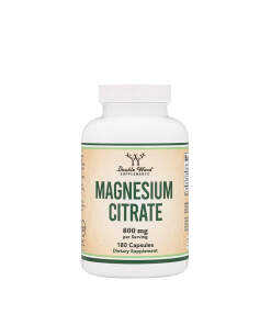 Double Wood Supplements Magnesium Citrate (180 Capsules)