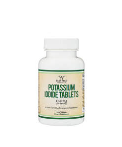 Double Wood Supplements Potassium Iodide (180 Tablets)